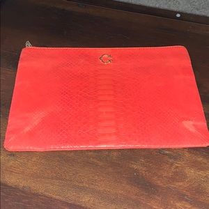Orange C. Wonder Clutch